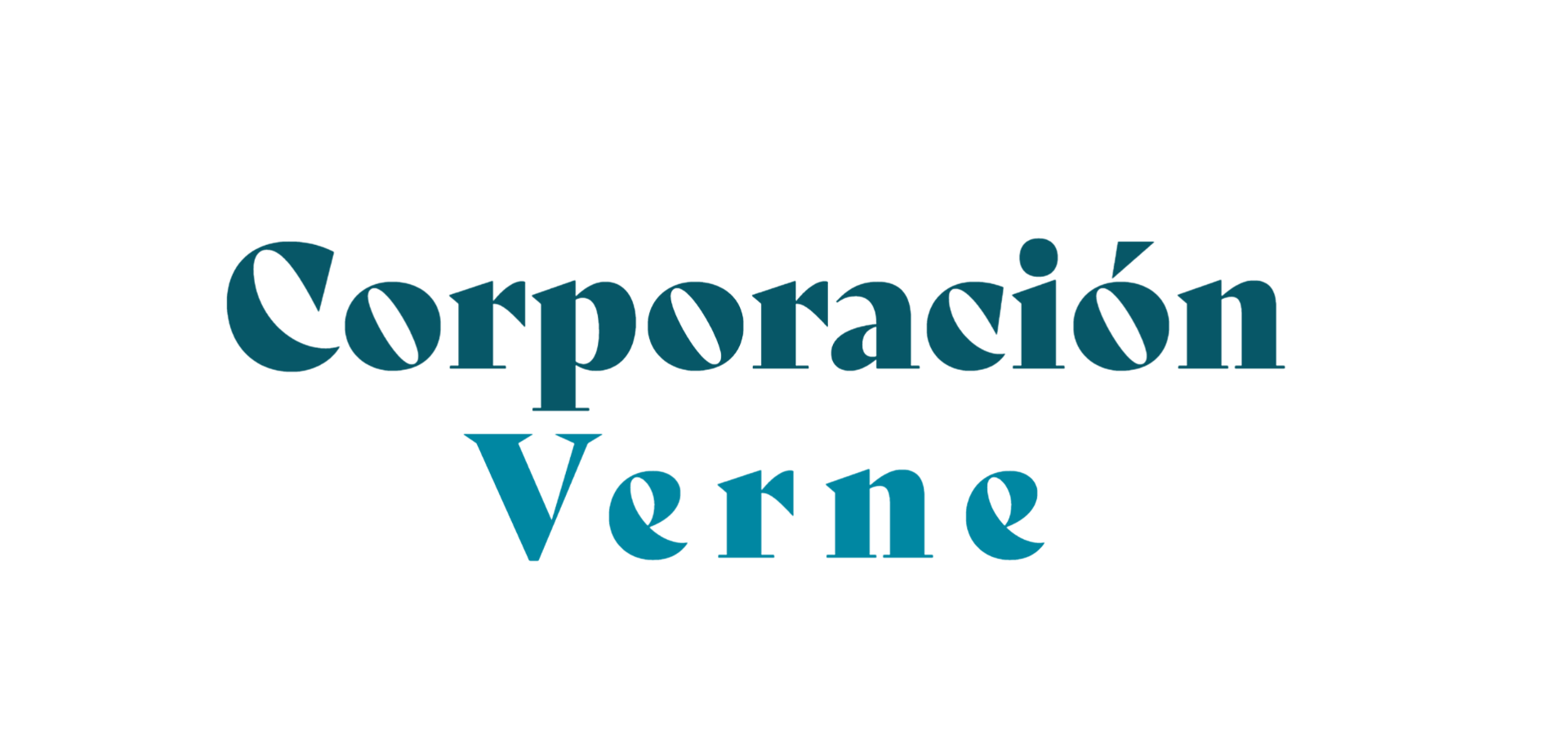 Fondo negro con texto “Corporación Verde”